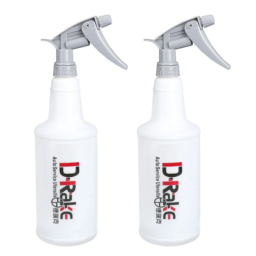 2 Pcs Spray Bottle Acid and Alkali Resistance Leak Proof Mist Sprayers Auto Cleaning Resistant Beauty Plastic Car spray bottle refillable spray bottle