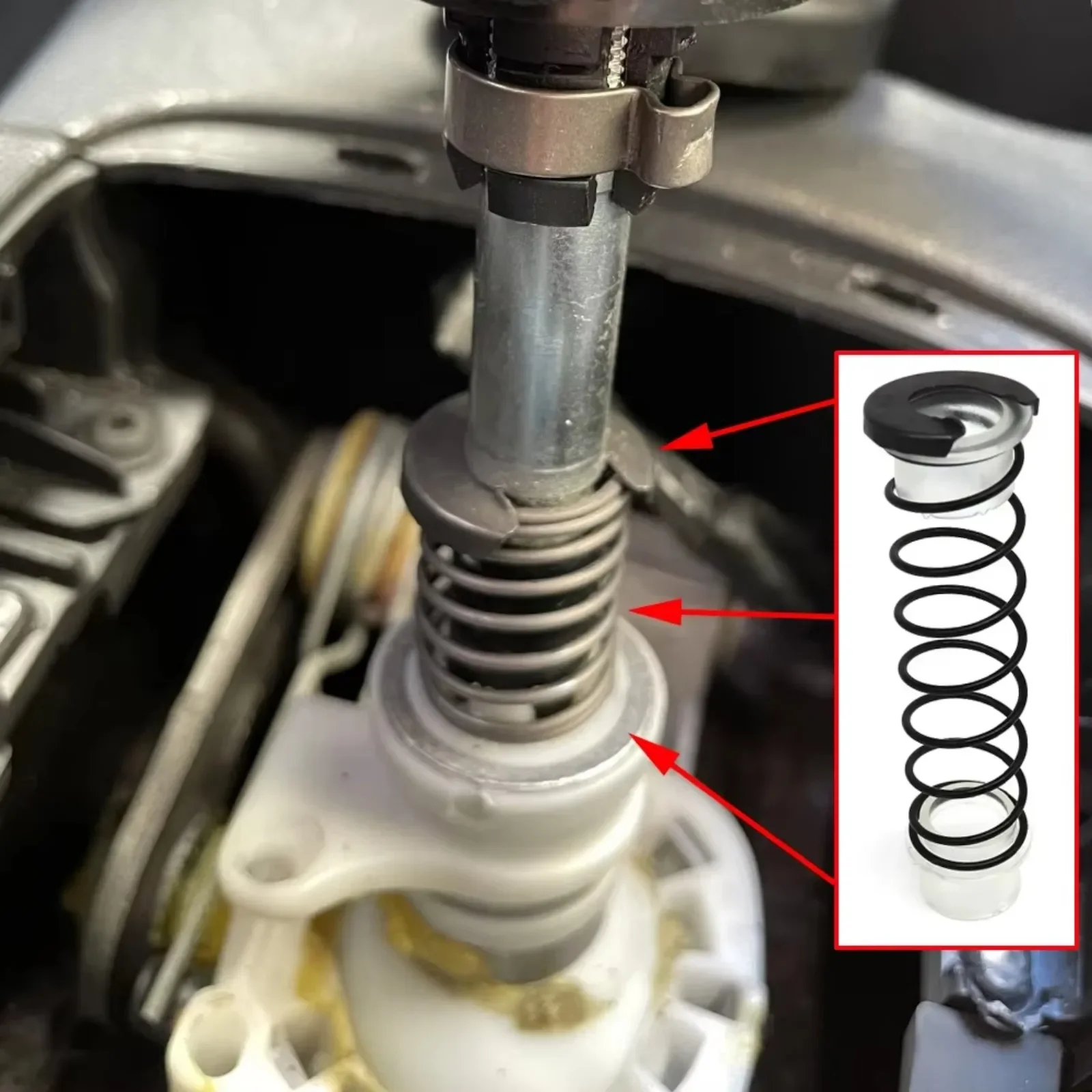 For Seat Ibiza MK3 MK4 6L1 6J5 6P Upgrade Gear Lever Spring Bearing Shell Bushing Up Manual Linkage Repair Selector Shifting Fix