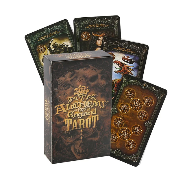 New Mysterious Tarot Card English BoardMultiplayer Party Activities  Game Divination Gifts Family Gathering Essential Card Game Alcmomy
