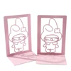 2pc Hello Kitty Bookends Pink Heavy Duty Bookends Metal Bookend Office Supplies For Book Lovers Book Rack Home Office Book Stand 2