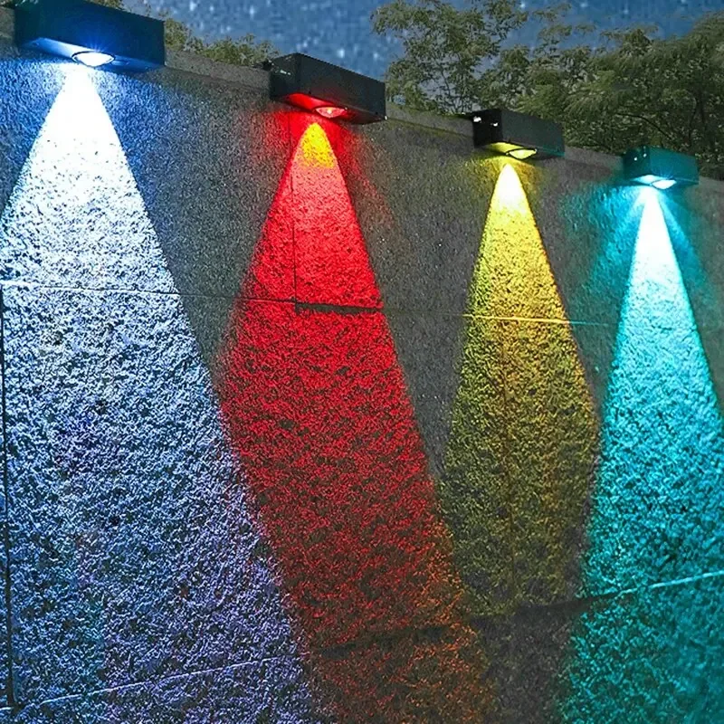 Solar Square Outdoor Wall Light 6