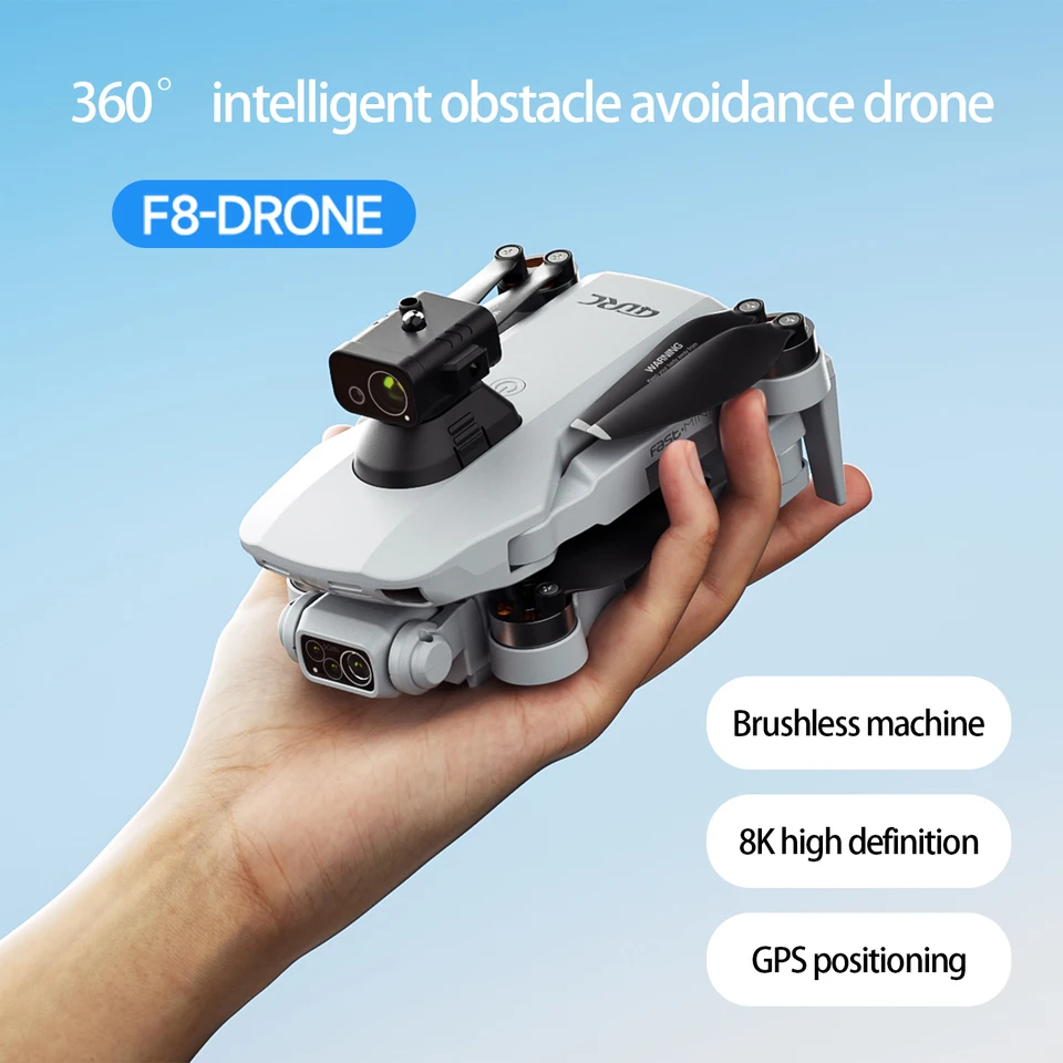 Drone M5 Professional 8K com Câmera Tripla e Motor Brushless - DronePro Drone M5 Professional 8K com Câmera Tripla e Motor Brushless - DronePro
