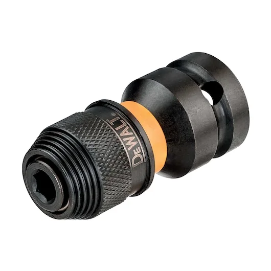 DEWALT DT7508-QZ 1/4 육각형 - 1/2 정사각형 임팩트 렌치 어댑터 렌치 전동 공구 액세서리