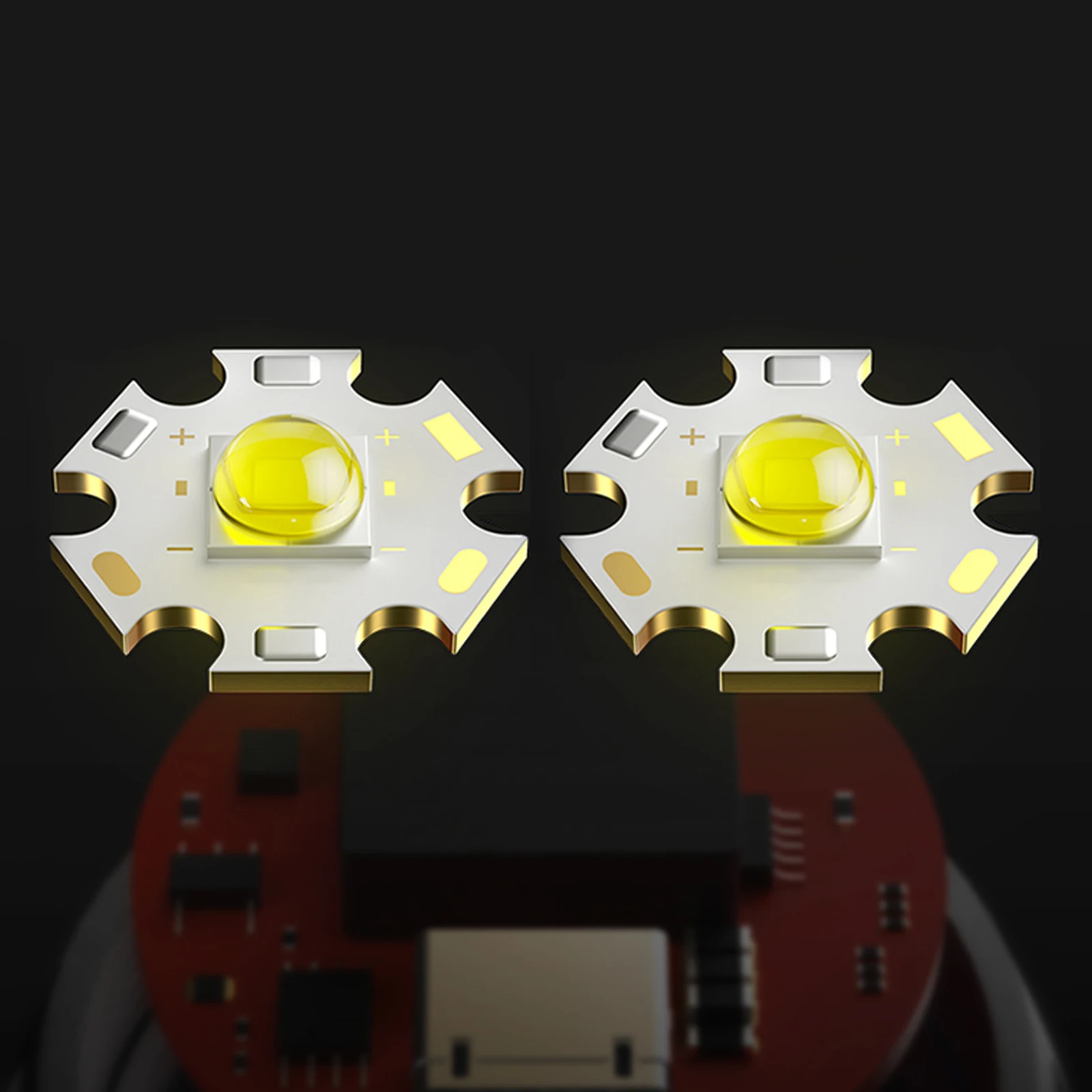 강력한 EDC 키체인 손전등, 야외 휴대용 USB 충전식 다기능 LED 조명, 보조배터리 방수 캠핑 램프