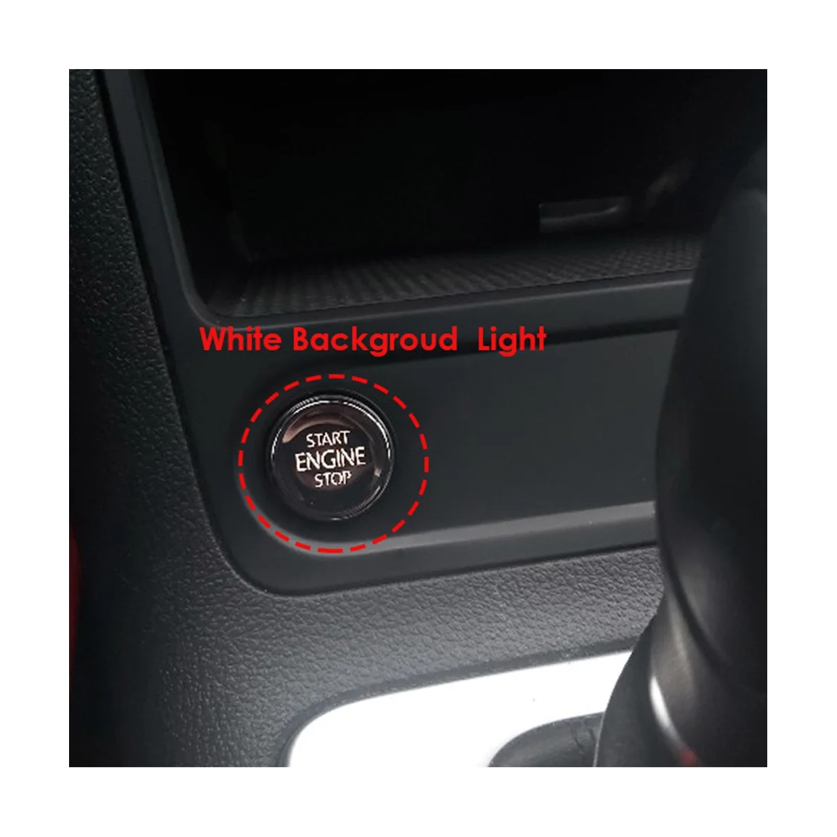 For Tiguan L II-Engine Start Stop Button Start Up One-Button Ignition Switch 5NG 959 839 5NG959839