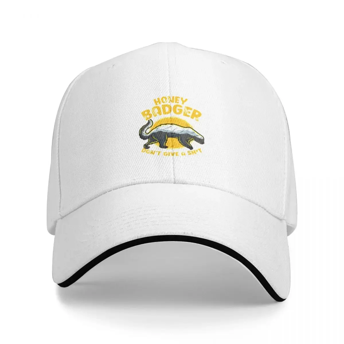 

Funny Honey Badger Don&x27;t Give A Sh-t Novelty Honey Badger Classic T-Shirt Cap Baseball Cap golf Man hat Women's
