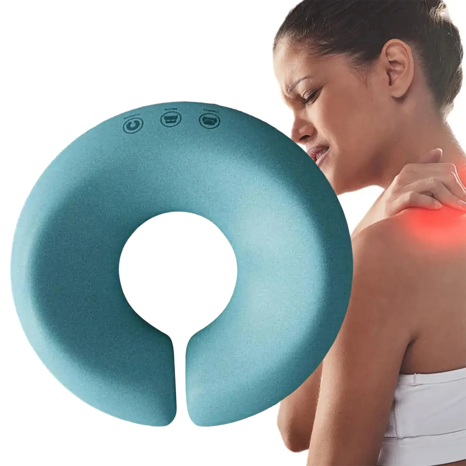 Купить Массажную Подушку Для Шеи Недорого