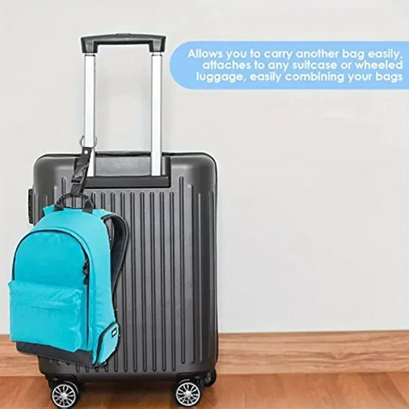 Portable Multi-function Adjustable Luggage Belt Li Travel Accessories Anti-theft Packaging with Secure Luggage Organization