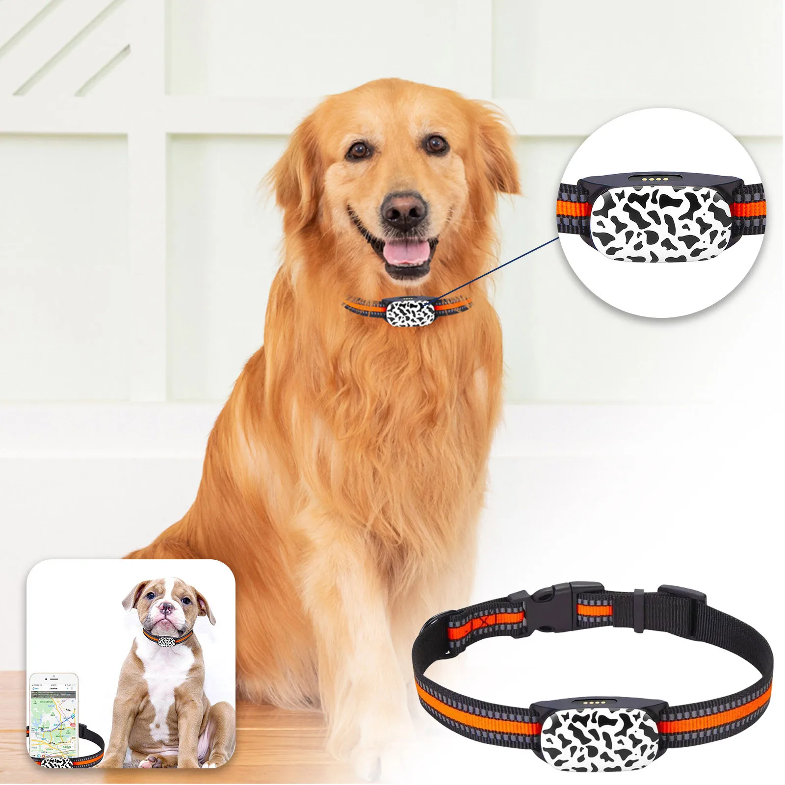 

Gps Locator Pet Collar Dog Cat Animal Waterproof Loss Anti-Theft