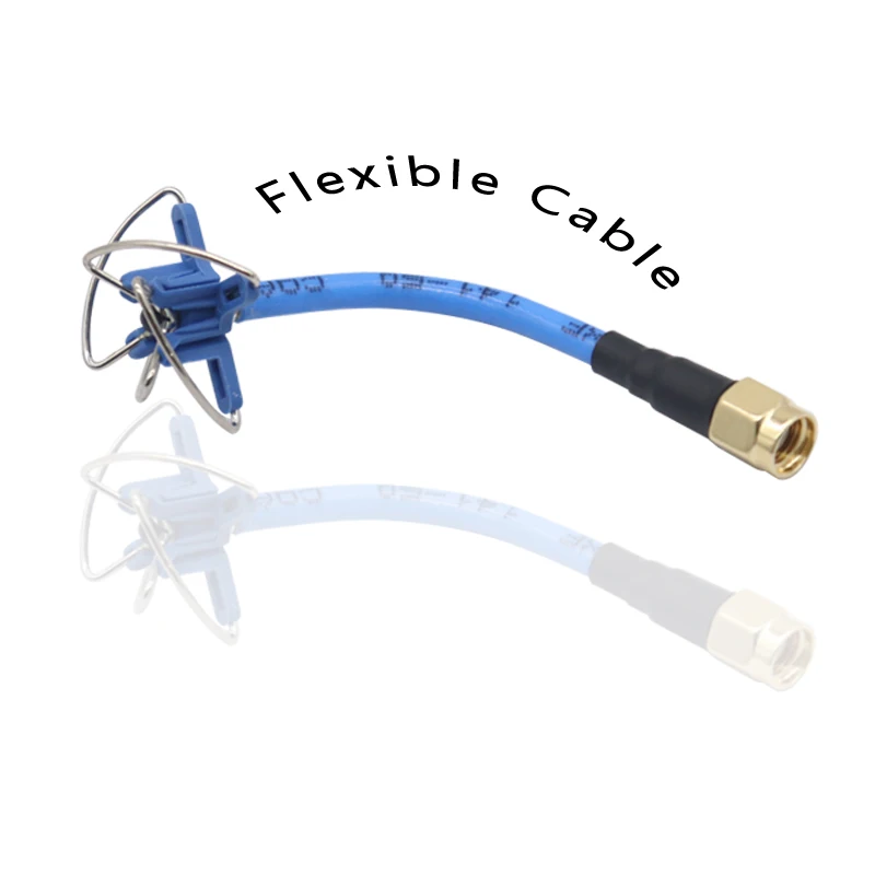 2PCS MINI FPV Antenna 5.8G 5Dbi 5150~5900Mhz Omni Mini Antenna RHCP LHCP SMA For RC FPV Racing Drone
