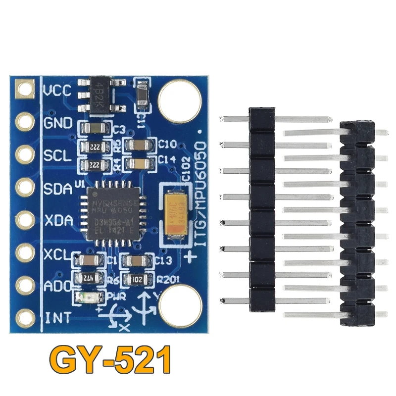 Tzt-1set-iic-i2c-GY-521-MPU-6050-mpu6050-3-achsen-analog-gyroskop ...