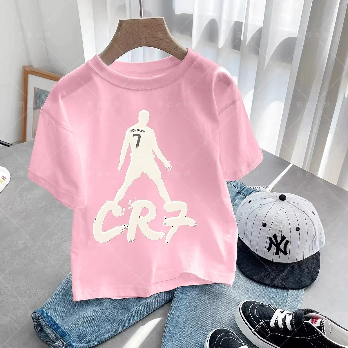 Summer Cotton Cristiano Ronaldo Kids T-shirt - Outdoor Casual Sports Tee