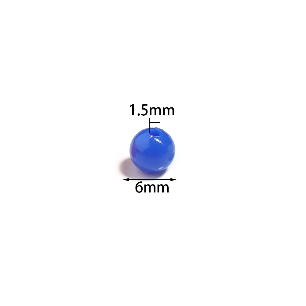 Perline Rondelle lisce calibrate in amazzonite, 6 mm, perline per la
