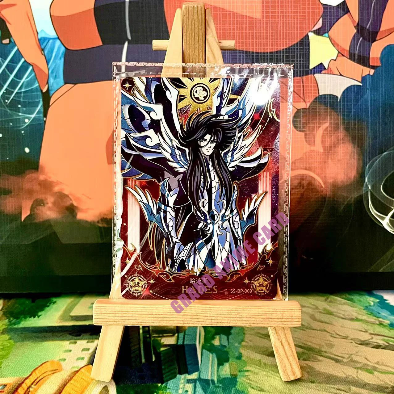 Фото Оригинальная карточка Kayou Saint Seiya серии BP редкая японская аниме карточка оптовая продажа карточка детская игрушка подарок Афина №1