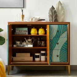 Cajones de estilo americano para porche, armarios de almacenamiento para sala de estar, dormitorio, restaurante, minimalista, moderno, lateral para Hotel