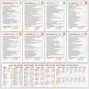 ADHD Cleaning Planner Bundle – Includes Home Cleaning Schedule, Weekly, Monthly, Year-Round Cleanliness Tips, Family Chore Chart