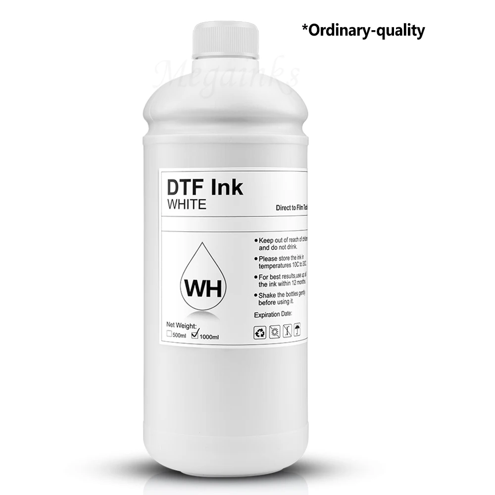 Dtf Ink Direct Transfer Film Transferência de Calor para Epson I3200 P800 L1800 1390 L800 L805 1430 3880 Pet Film Qualidade Comum 1000ml - Imagem 6