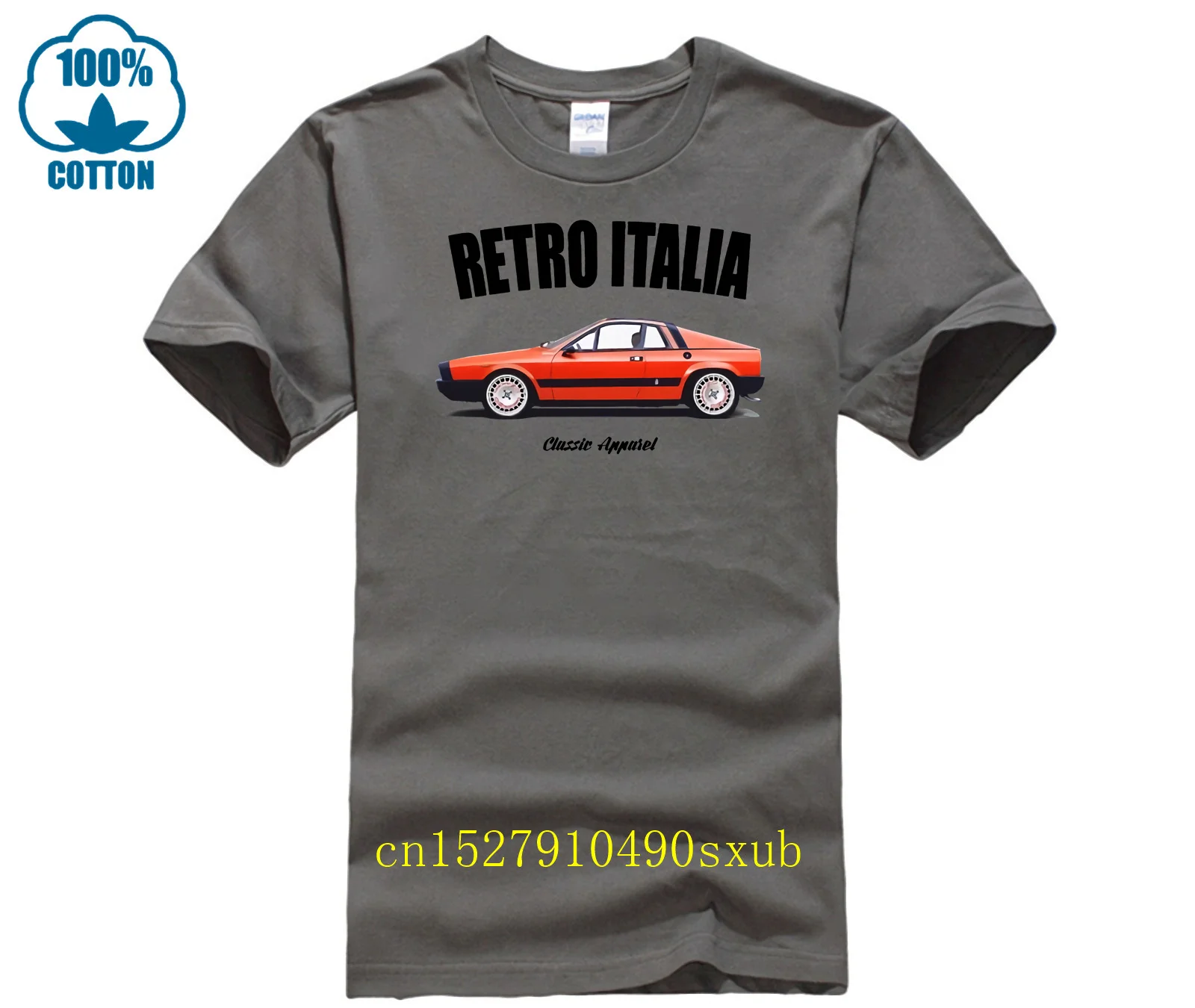 Lancia Beta Montecarlo T Shirt Retro Italia Classic Car Monte Carlo