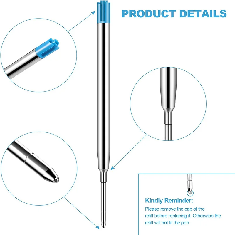 Unibene Cross - Confezione Da 20 Ricariche Per Penna A Sfera - Foto 10