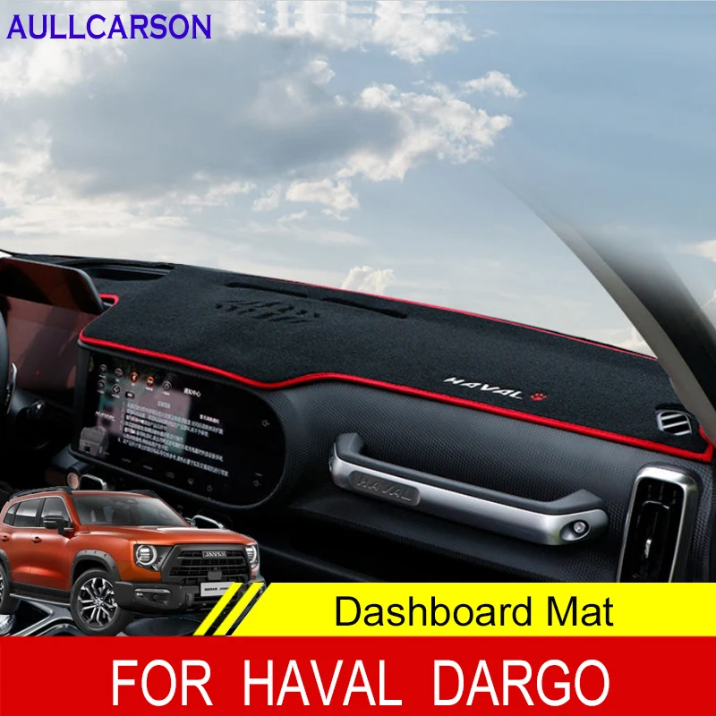 For Haval Dargo Car Dashboard Covers Mat Shade Cushion Pad Carpets Salon Interior Accessorie