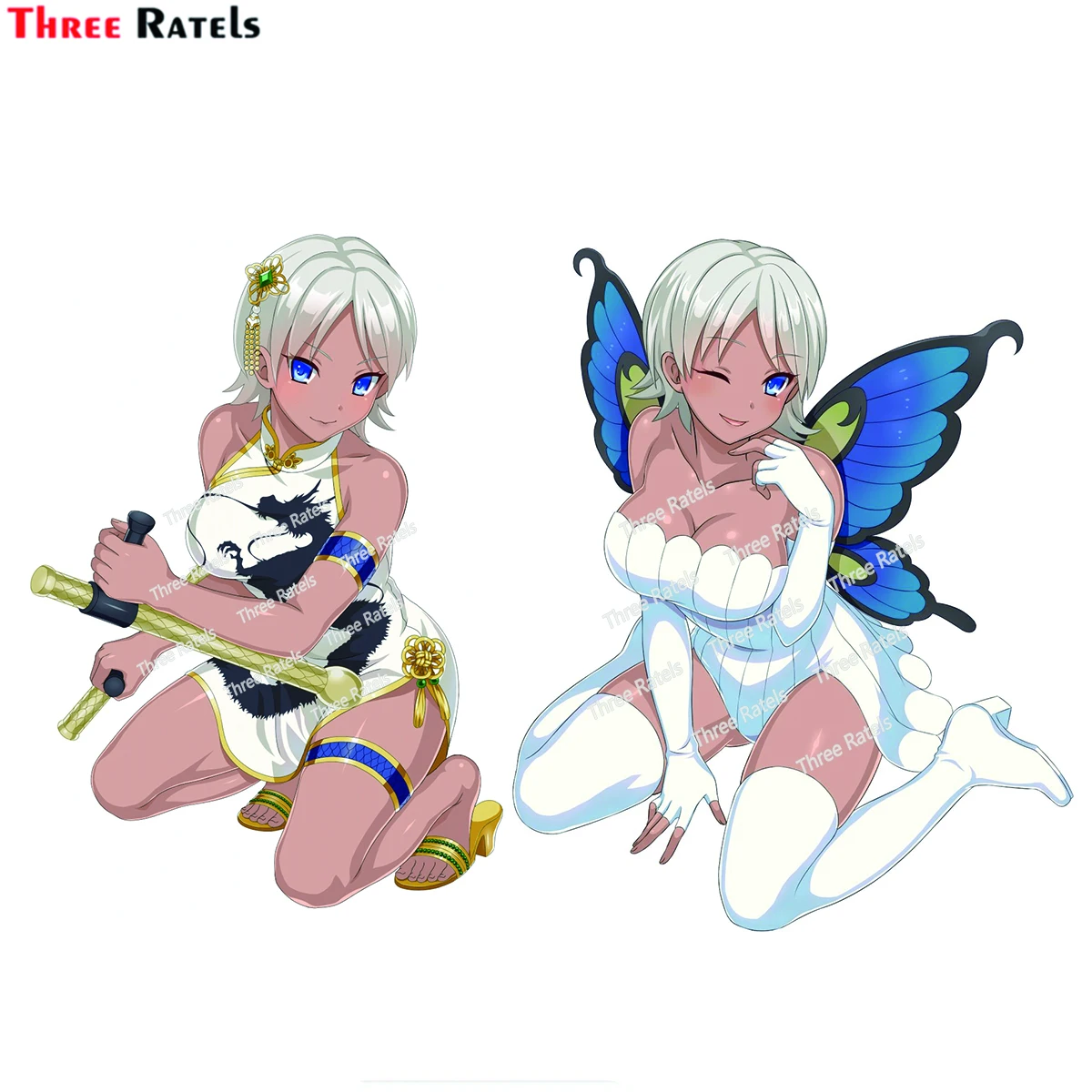 

Наклейки и Переводные картинки Three Ratels H65 Patti Runt Valkyrie для лобового стекла JDM