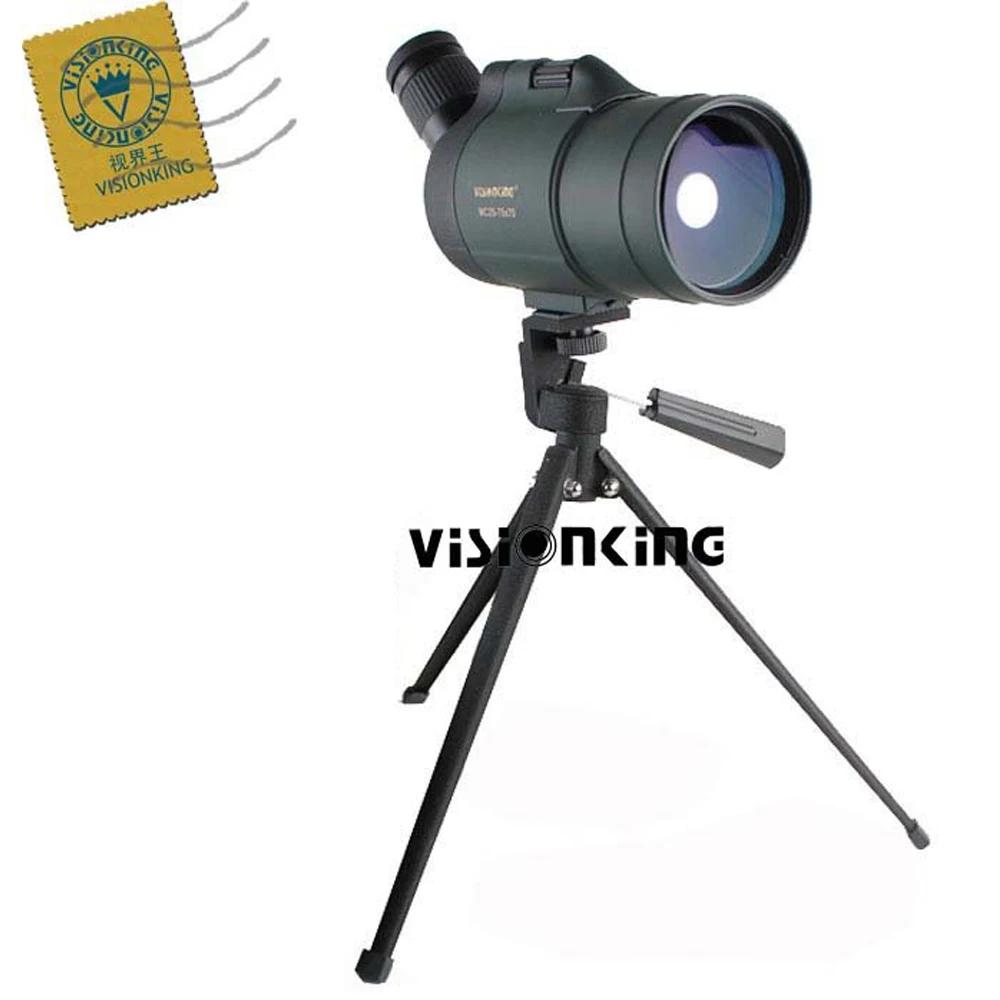 Visionking Table Top Tripod Portable Aluminum Spotting Scope Astronomical Telescope Adapter Mount Telescopic Tripod Stand telescope binoculars spotting scope telescope adapter bracket detachable tripod