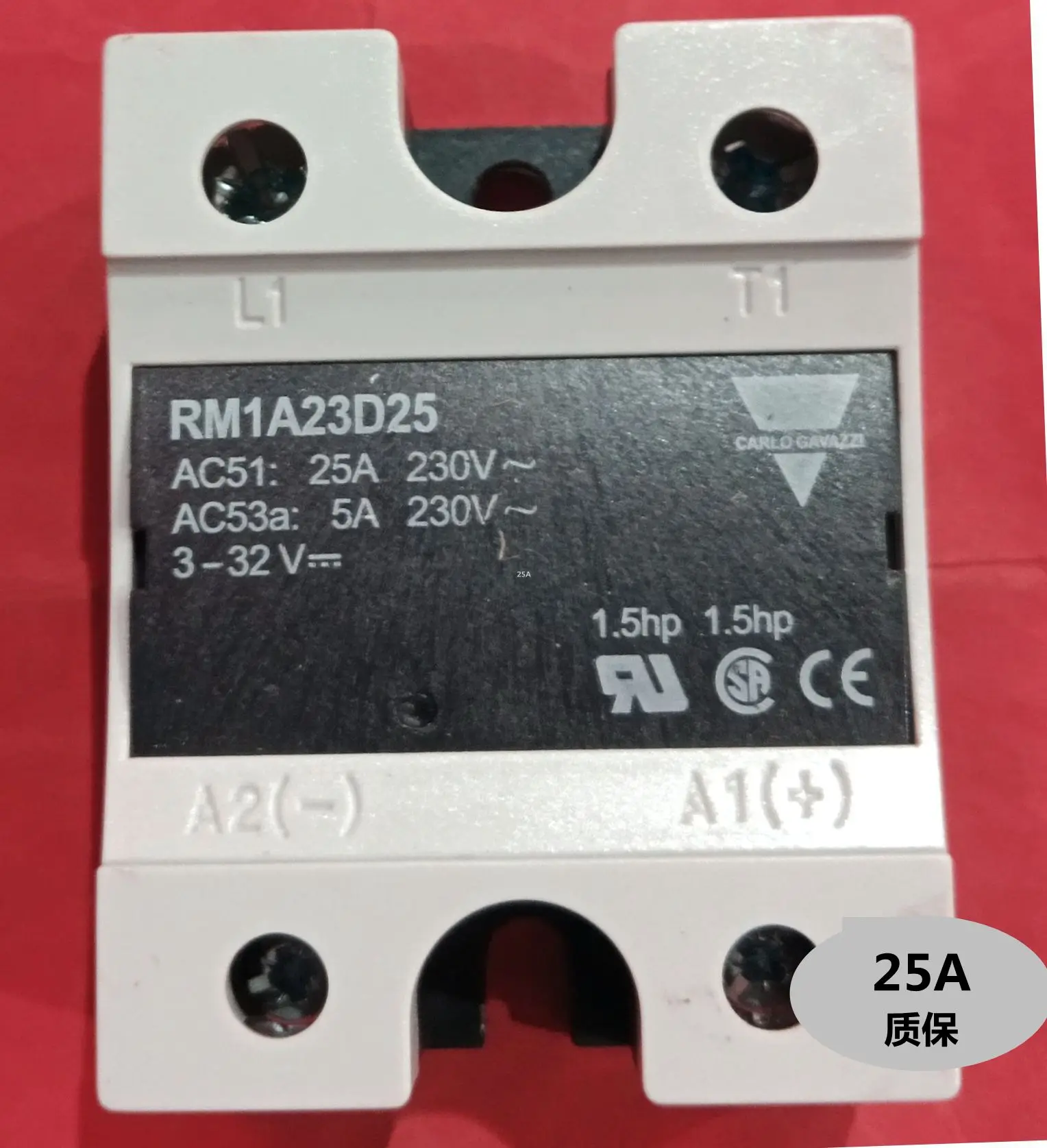

Однофазное твердотельное реле RM1A23D25 RM1A23D50 RM1A23D75