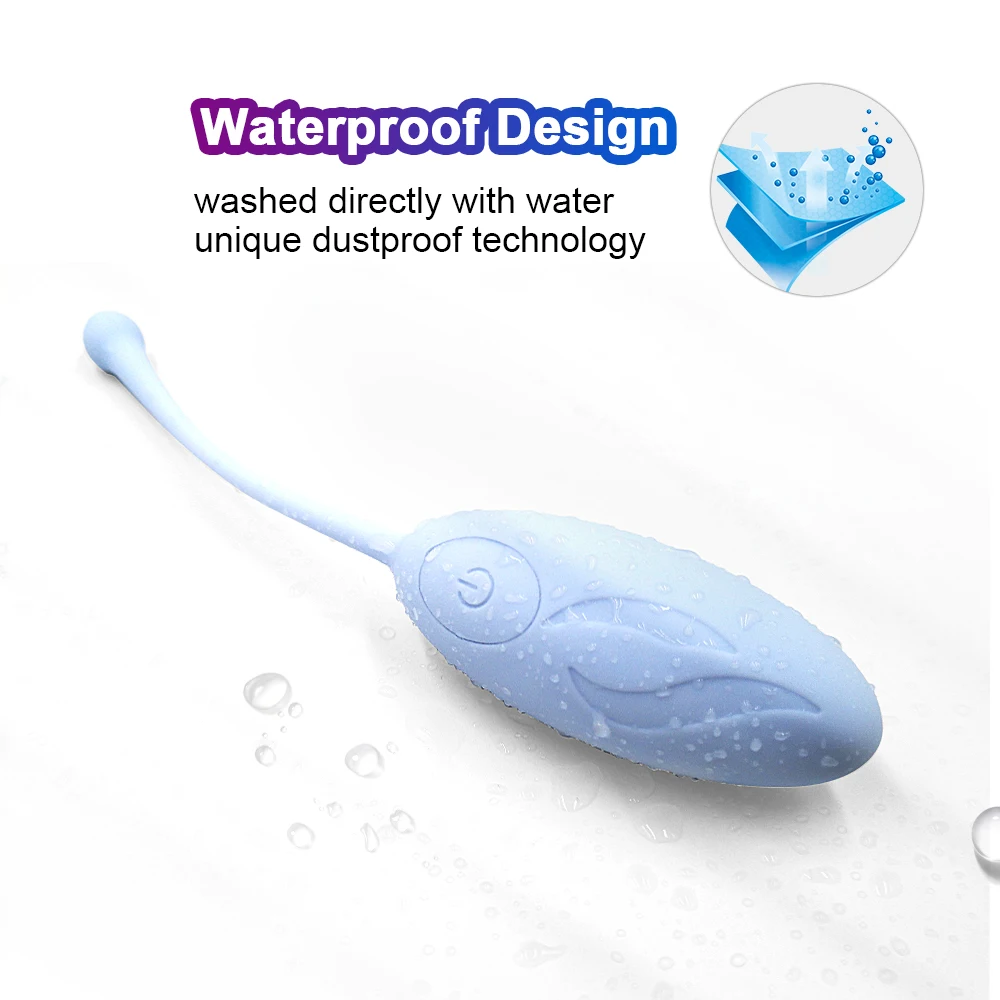 Xbonp Wireless Vibrator Vibrating Egg G-Spot Stimulator Vagina Ball Clitoral Stimulator Masturbator Adult Couple Female Sex Toy