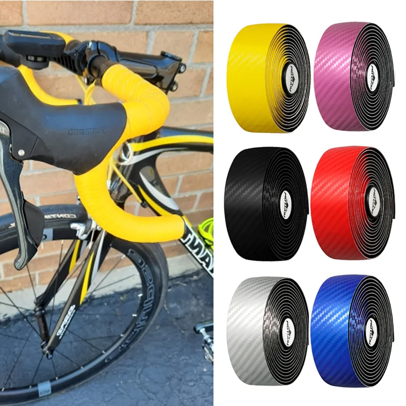Road Bike Handlebar Tape EVA+PU Bicycle Handlebar Tape Breathable Anti-slip Tapes Cycling Handle Bar bike handlebar tape