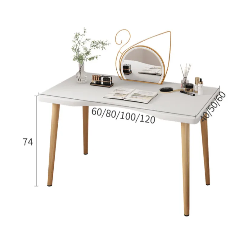 Home Office Adult Desktop Computer Desk Modern Simple Workbench Student Study Writing Household Solid Wood Leg Table computer desk