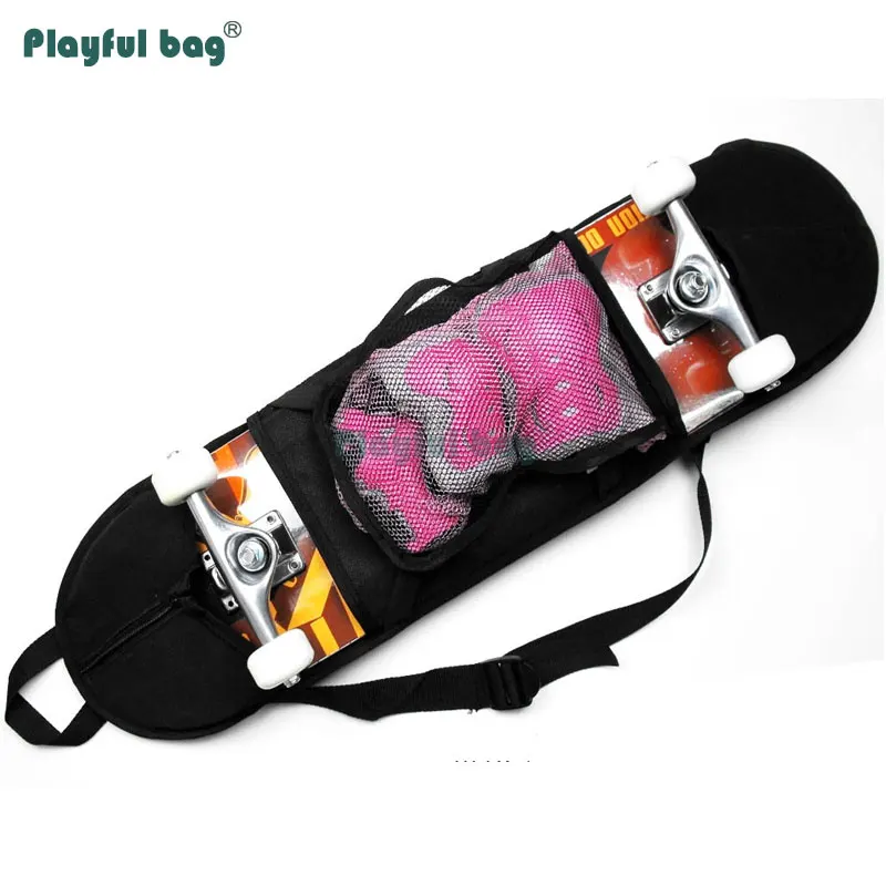 

Playful bag Skateboard Bag Thickened PVC Backpack Portable skateboard storage bag AMB143