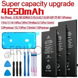 Original 0 Cycle Replacement Bateria For iPhone 5 5S SE 6 6S 7 8 Plus X XR XS Max 11 12 13 14 Pro max mini Mobile Phone Battery