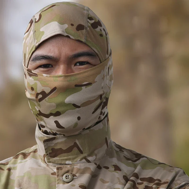 Hot Multicam Arid Tactical Nijia Balaclava/ MCA Full Face Soft Skullies & Beanies Hunting Cap