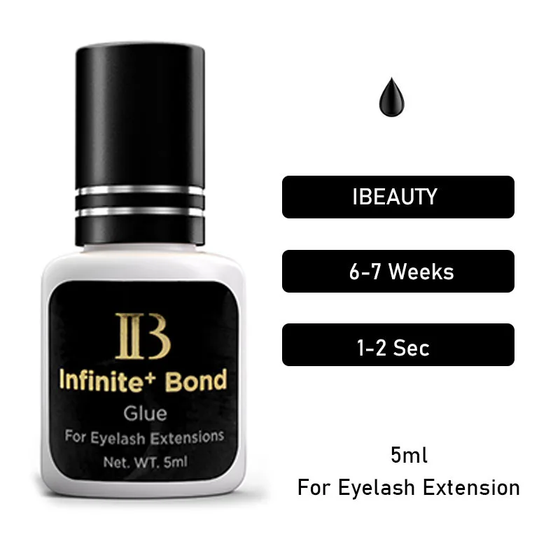 5 Bottles IBeauty Ultra Super Glue Individual Fast Drying False Eyelash Extensions Supplies Strong Cola 5ml Beauty Makeup Tools 4