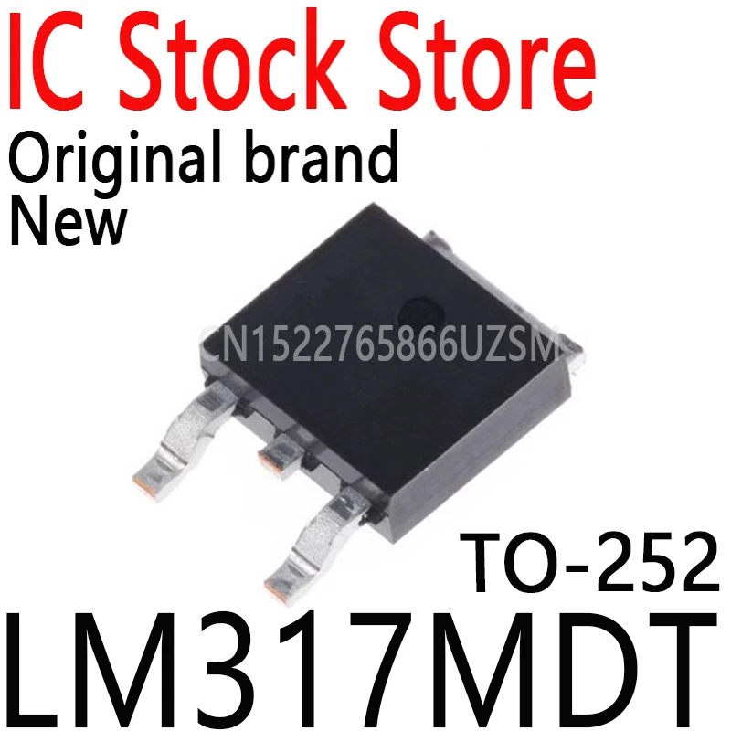 10 ~ 50 Pz Nuovo E Originale Lm317M Lm317 To252 Sot Lm317Mdt Regolatore Di Tensione Smd Ic Lm317Mdt