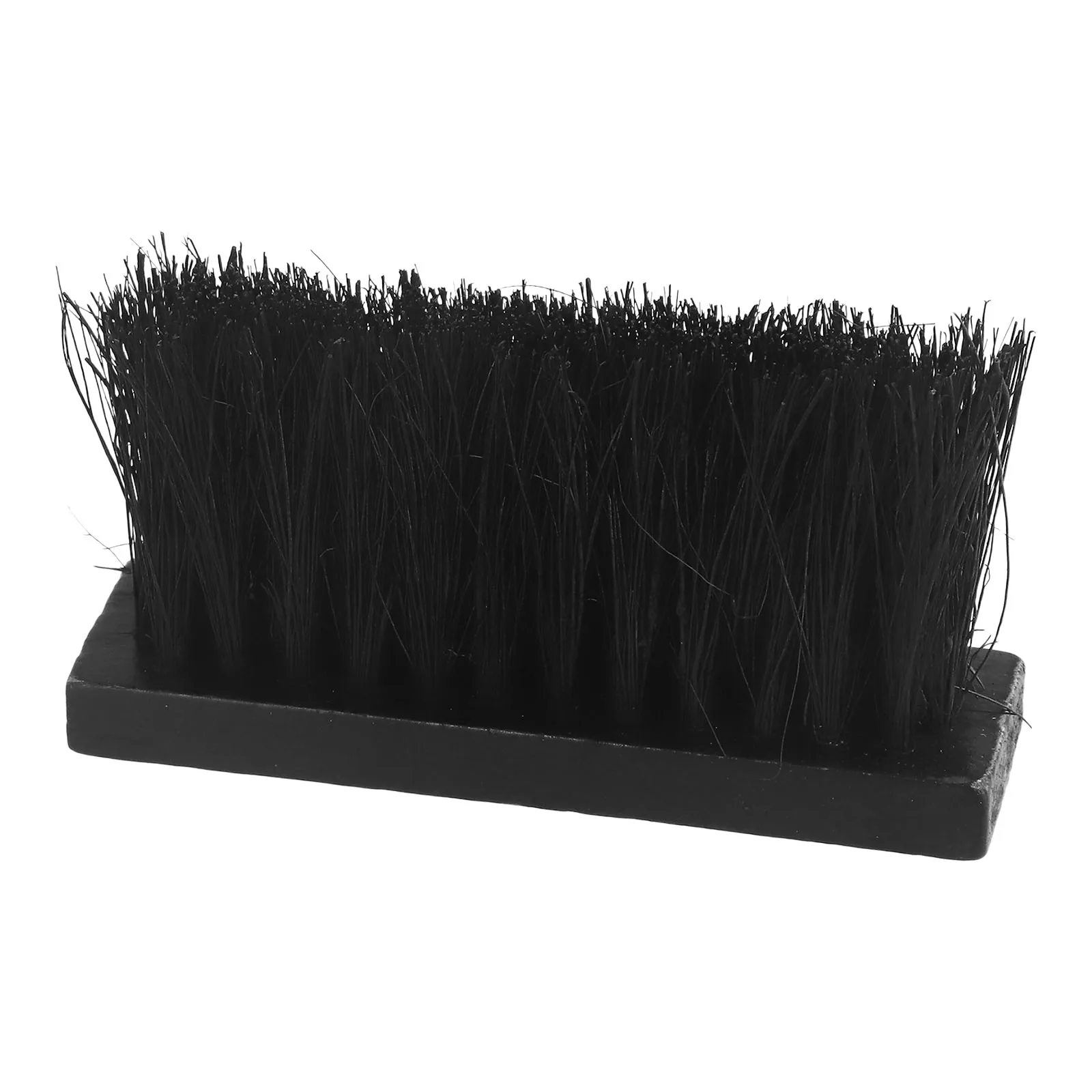 

High Quality Brand New Fireplace Brush Cleaning Brushes 13.5x3.5x1.3cm Black Fireplace Fireside Refill Cleaning