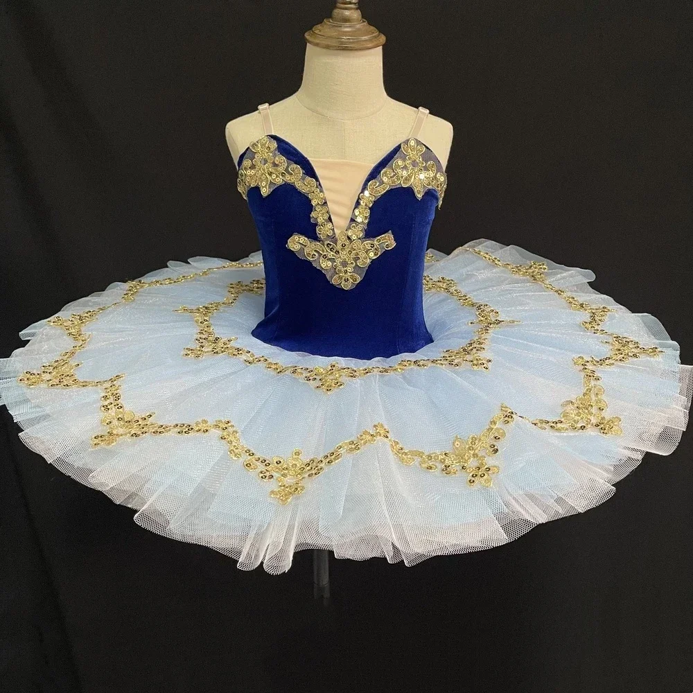 

Blue Professional Ballerina Ballet Tutu For Child Children Kids Girls Women Adults Ballerina Party Ballet Dance Costumes Girls