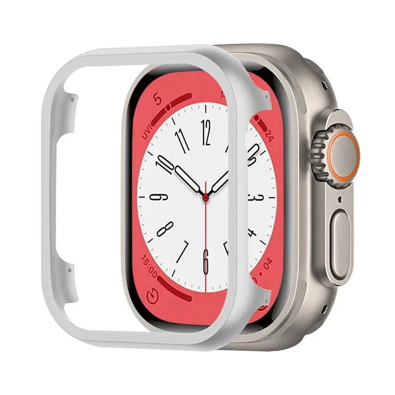Sleek Aluminum Alloy Watch Case with Metal Bumper Protection