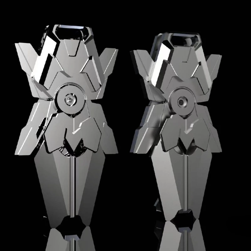 

Pre-sale TQEDC 3 IN 1 Unicorn Push Slider Stainless Steel Fidget Toys Fidget Spinner