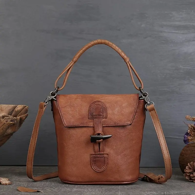 

MODITIN 2024 повседневные винтажные сумки для телефона для женщин кожаные сумки через плечо Красивые Сумки-мешки