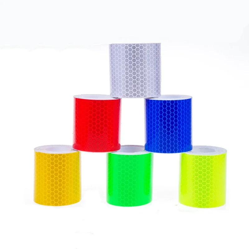 Reflective Tape 5cmx3m Cars Trucks Motorcycles Warning Light Reflector Safety Mark Strip Sticker Auto Protective