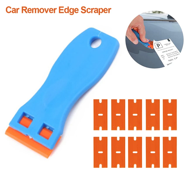 Razor Blade Scraper Set Cleaning Tool Multi-purpose Dual-purpose Mini For  Scraping Labels Decals Stickers To Remove Bubbles - AliExpress