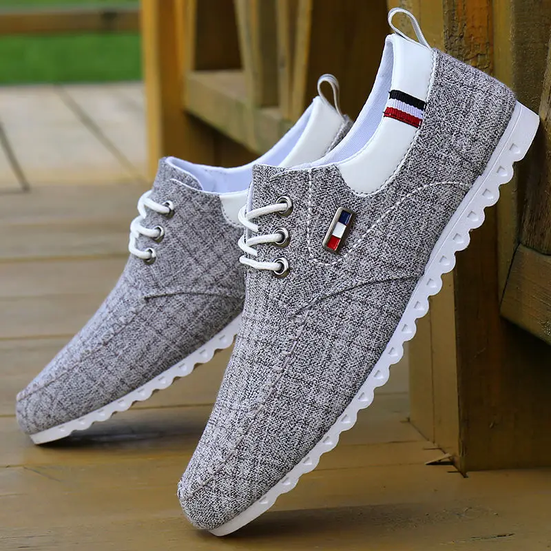 

TAFN Spring and Autumn Men's Shoes Breathable Men's Shoes Old Cloth Shoes Men's Casual Shoes Spring New Canvas Shoes