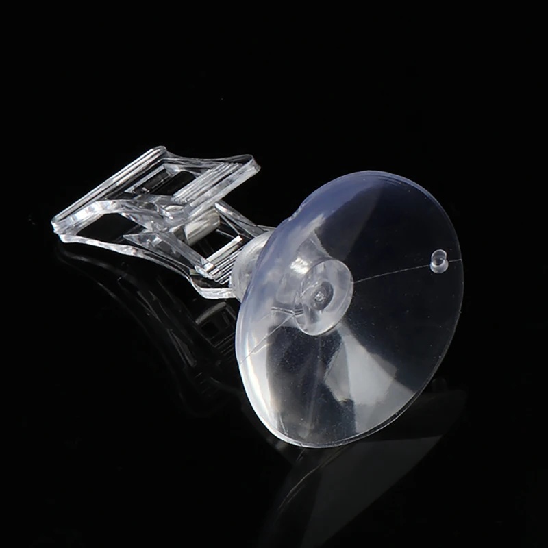 

Прозрачный пластиковый фотографический зажим на присоске, 1 шт.