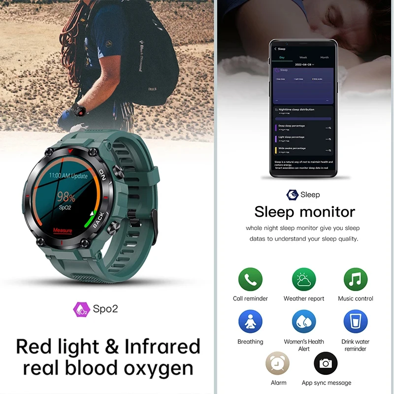 Approvisionnement En Gros Montre Connectée GPS Pour Hommes, Bracelet De  Sport De Plein Air, Étanche, Moniteur Dactivité Physique 24 Heures Sur 24,  Moniteur Doxygène Dans Le Sang, Pour Xiaomi, Nouvelle Collection De