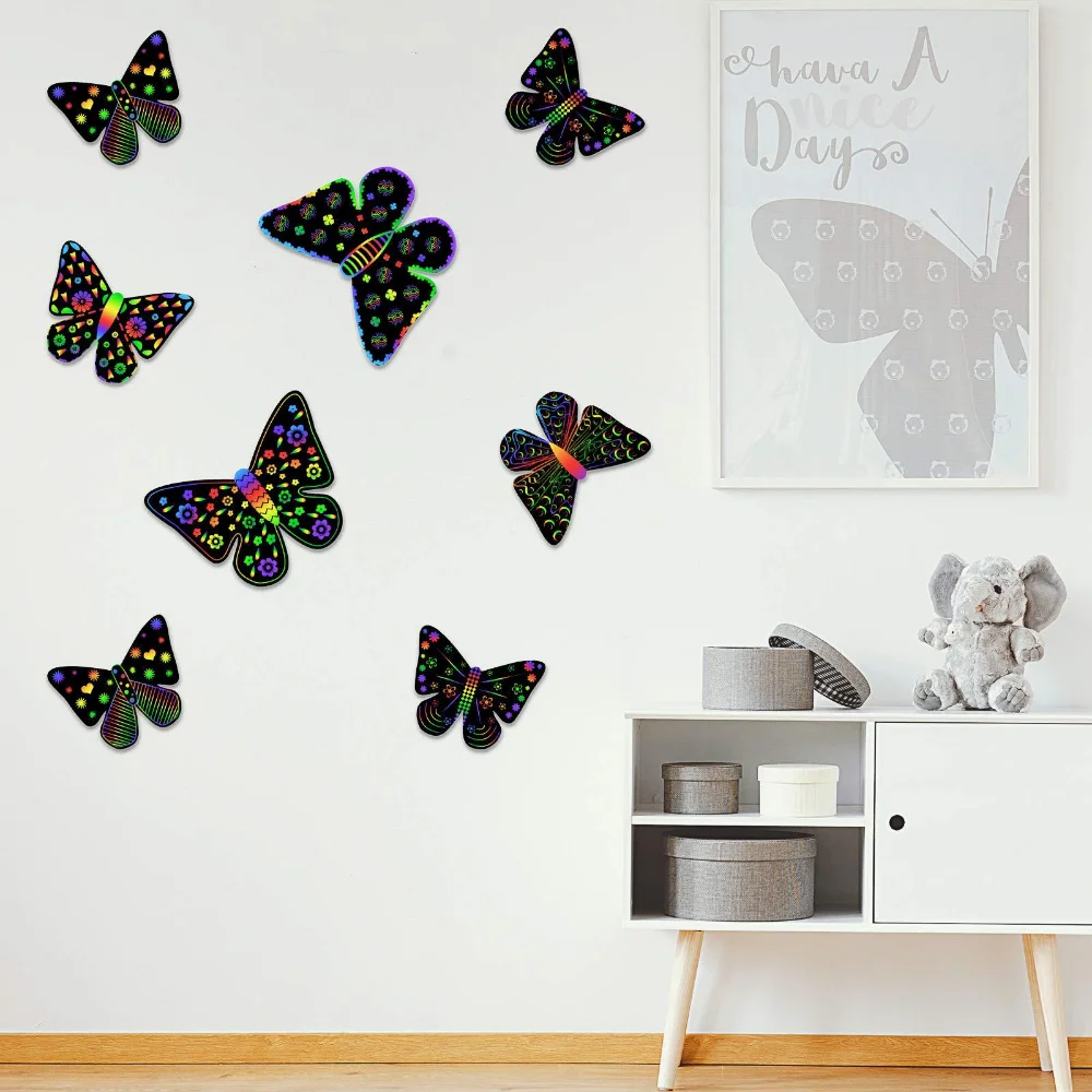 Рисунок 5 - закладки-бабочки для книг