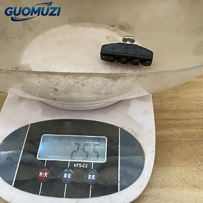 Pattini Freno C-Brake per Bici da Corsa, Blocchi e Supporti in Gomma Resistente, Pattini per Pinza Freno da 50mm - immagine 2