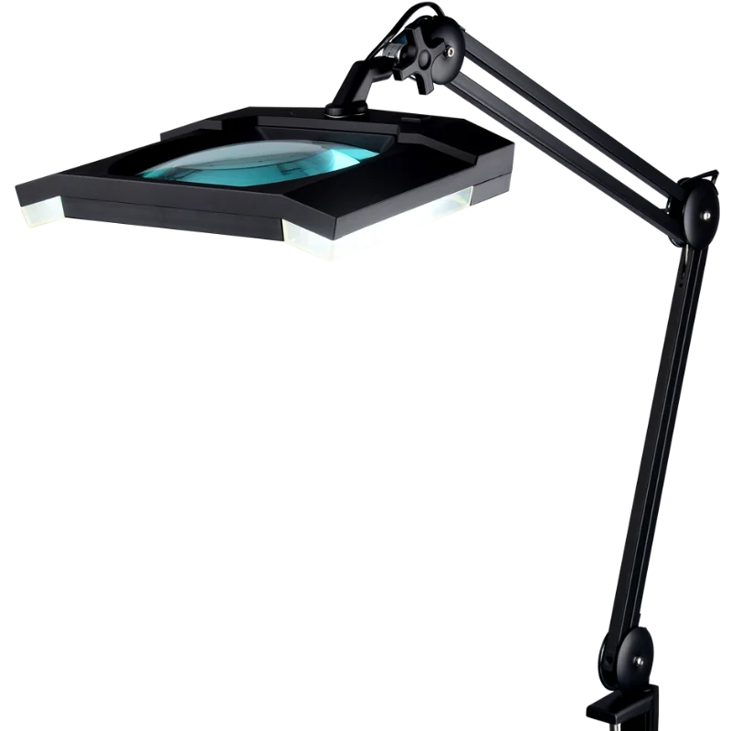 

Factory price Dental equipment, magnifying lamp with big square lens