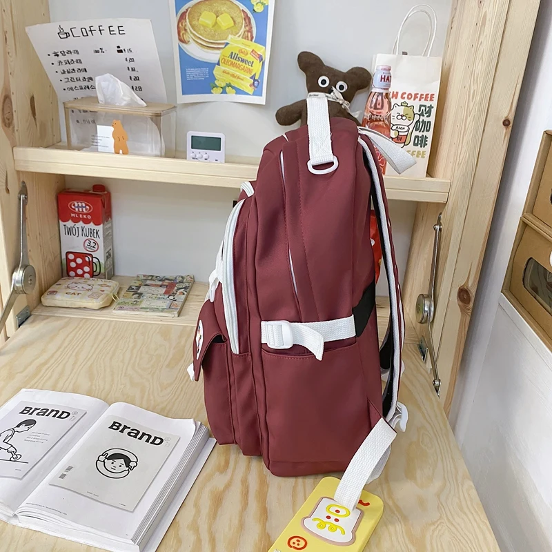 Waliicorners Nylon Backpack Student Bags Lady Trendy New College Backpack Women School Bag Fashion Kawaii 13 S7830d8da16ef4fcbafc5f026cbcd6b4a1