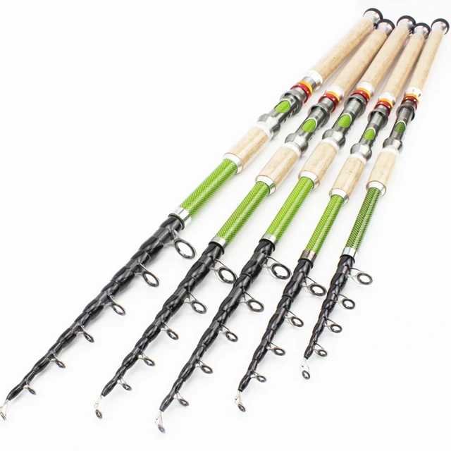 Super Lightweight Telescopic Carbon Fiber Saltwater Boat Fishing